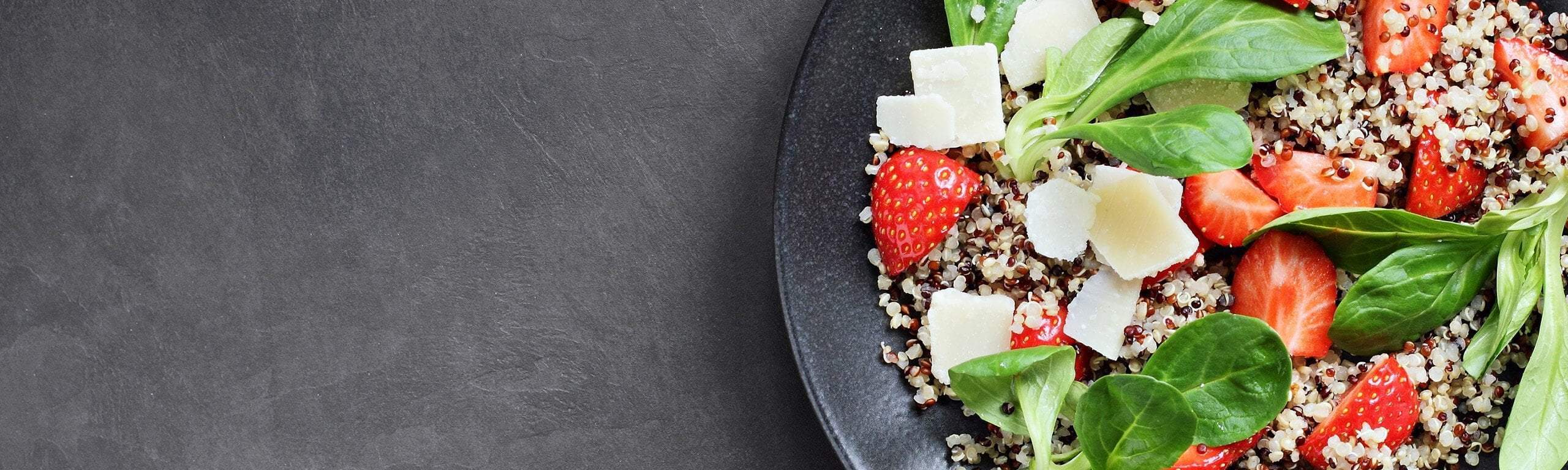 Fruity Spinach and Quinoa Salad