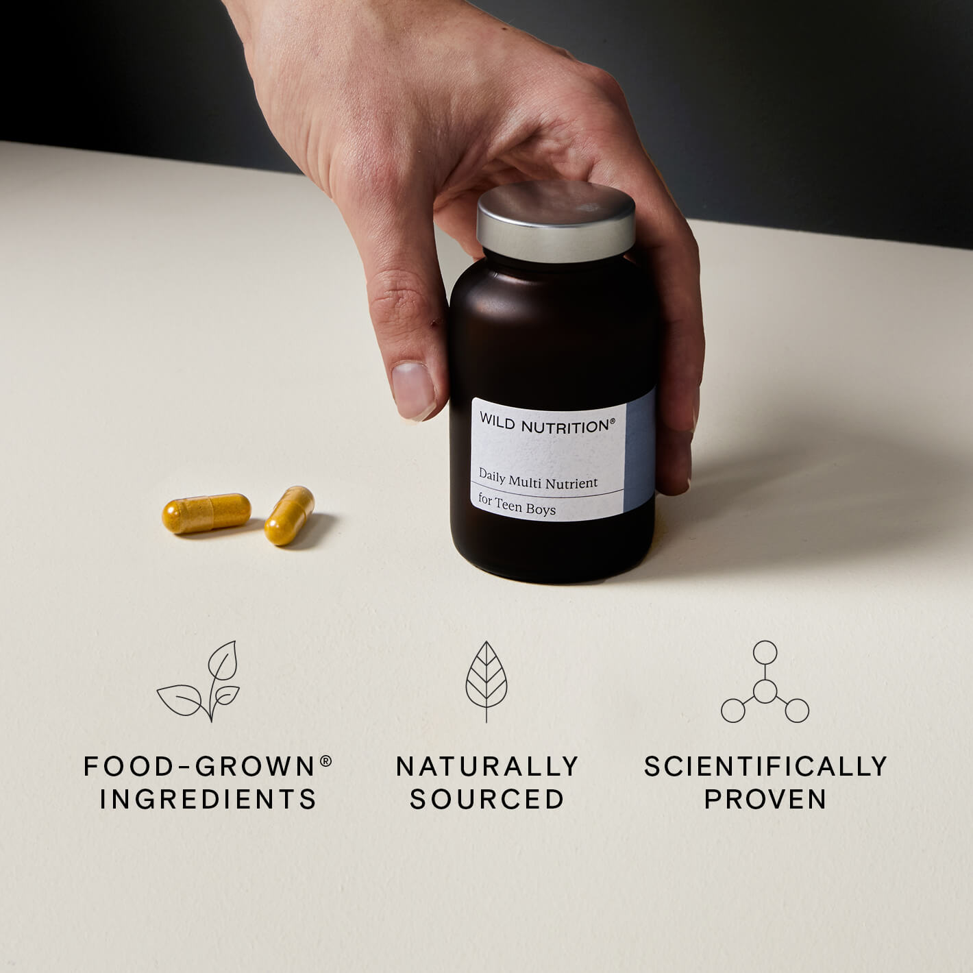 Food Grown® Teen Boy Food-Grown Daily Multi Nutrient