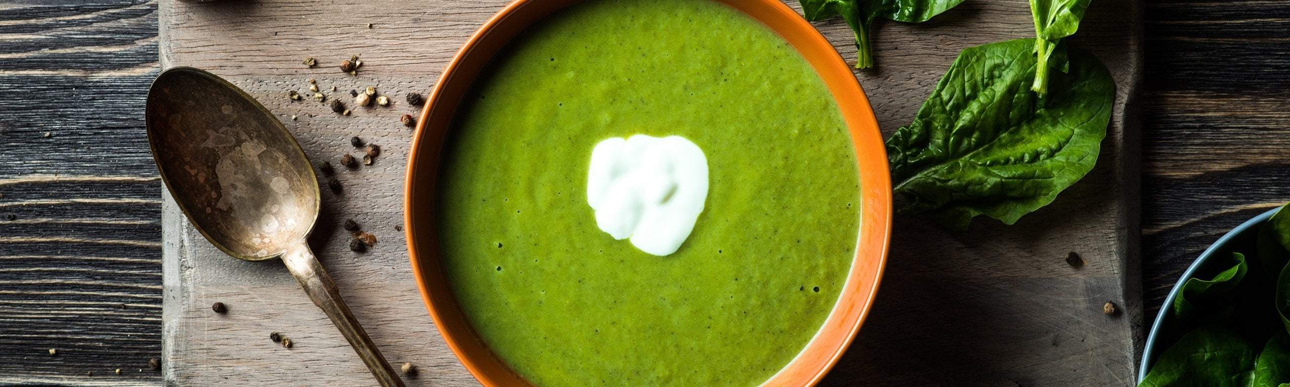 Watercress & Spinach Soup