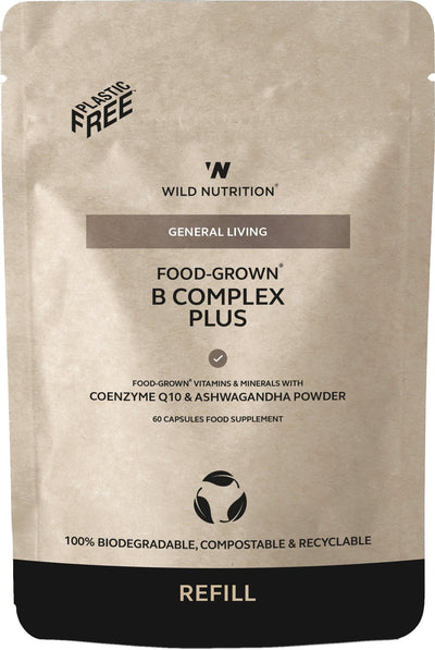 Food-Grown B Complex Plus Refill Pouch