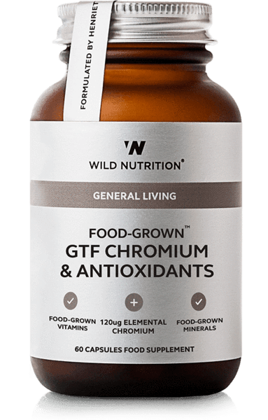 Food-Grown GTF Chromium & Antioxidants